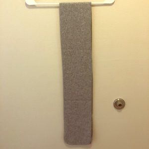 Grey Fleece Scarf